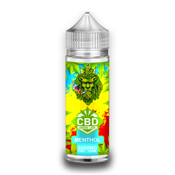 CBD GREEN LION 100ML 3500MG - MENTHOL